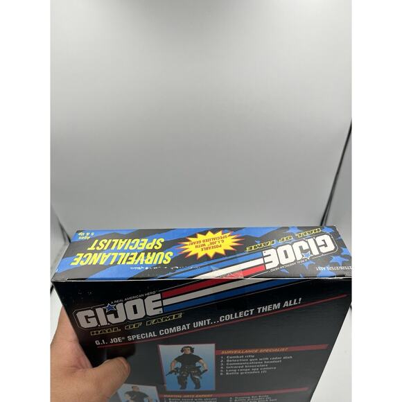 GI JOE Hall Of Fame Surveillance Specialist Collectible Toy Doll 27526 27525 - Picture 11 of 14
